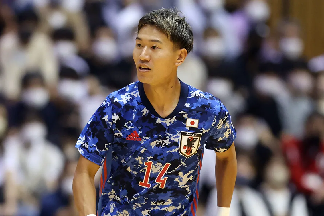 内村俊太選手